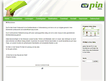 Tablet Screenshot of pin-woltersdorf.de